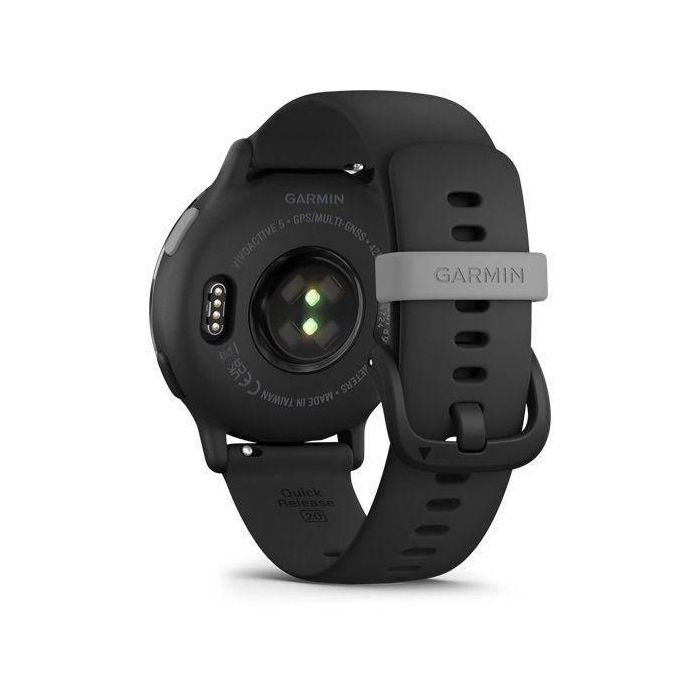 Reloj GPS conectado - GARMIN - Vivoactive 5 - WiFi - 30,4 mm (1.2) - Gris con correa Negra 4