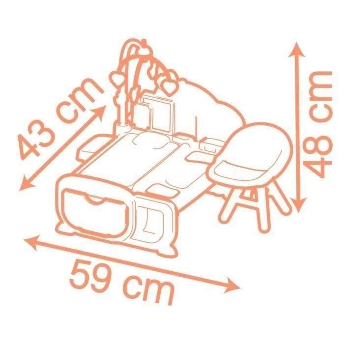 Smoby SMO3032162203934 Baby Nurse Guardería Cocoon 3 en 1, Juguete Infantil para Niños a partir de 3 años 3