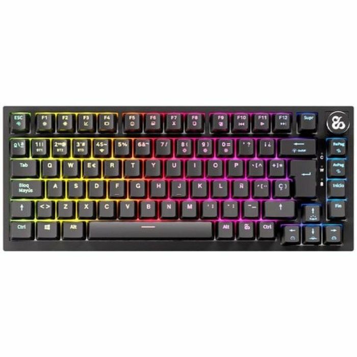 Teclado Inalámbrico Newskill Negro Qwerty Español