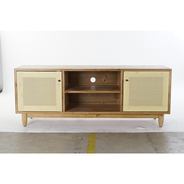 Mueble Tv Balines DKD Home Decor Marron Natural 38 x 53 x 140 cm 4 Mueble Tv Balines DKD Home Decor Marron Natural 38 x 53 x 140 cm 4