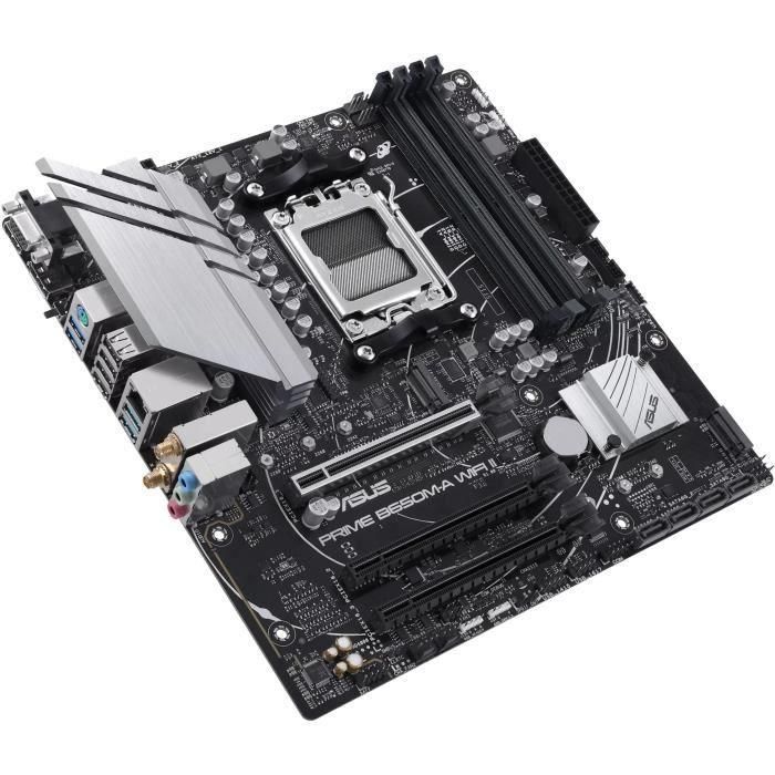 Asus 90MB1EG0-M0EAY0 Placa Base Prime B650M-A WiFi II Micro ATX AM5/DDR5/PCIe 5.0/Wi-Fi 6 4