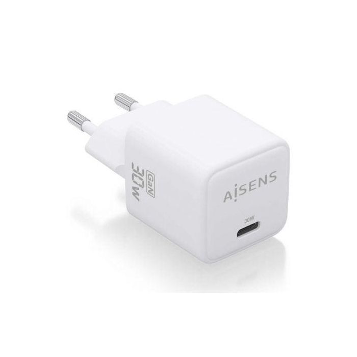 AISENS - CARGADOR GaN 30W, 1xUSB-C PD3.0 QC4.0, BLANCO AISENS - CARGADOR GaN 30W, 1xUSB-C PD3.0 QC4.0, BLANCO