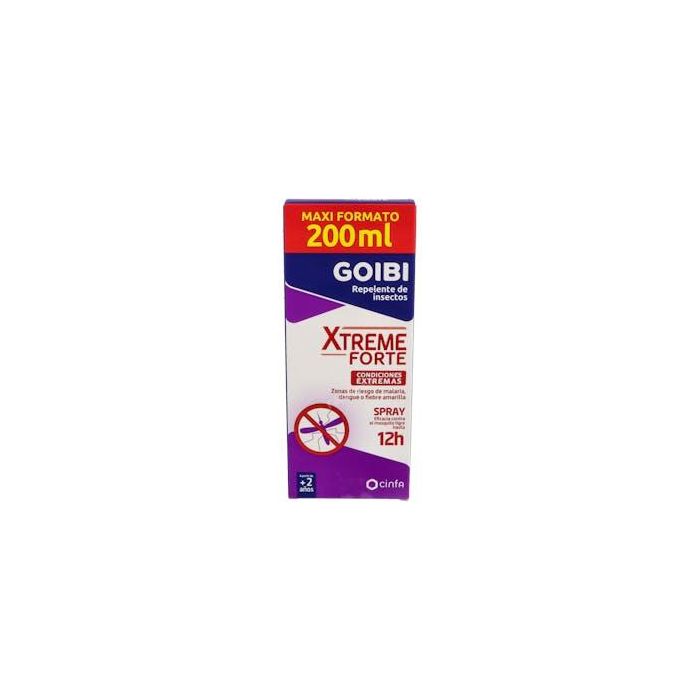 Goibi Xtreme Forte Repelente De Insectos 200 Ml Goibi Xtreme Forte Repelente De Insectos 200 Ml