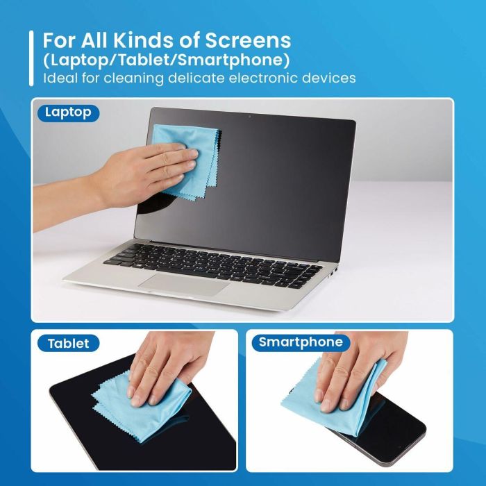 Kit de Limpieza para Pantallas Ewent EW5668 100 ml 6