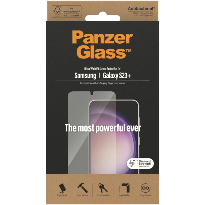 PanzerGlass Screen Protector Samsung Galaxy S23 Plus UWF 2