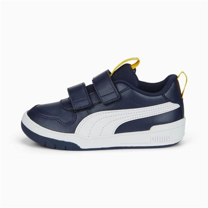 Zapatillas Deportivas Infantiles Puma Multiflex SL V Azul oscuro 4