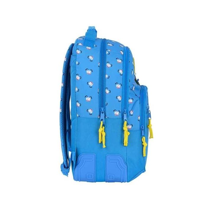 Mochila Escolar El Hormiguero Azul 32 x 42 x 15 cm 3