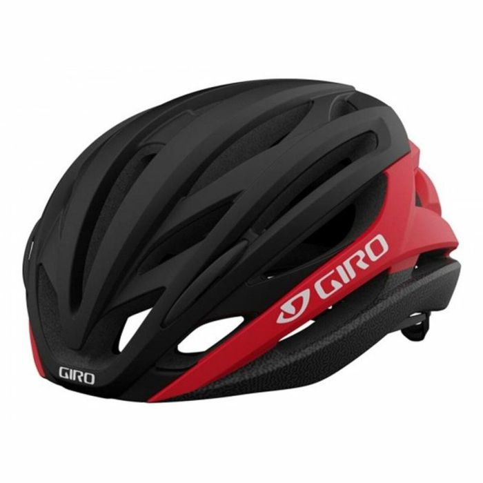 Casco de Ciclismo para Adultos Giro Syntax Negro/Rojo 12