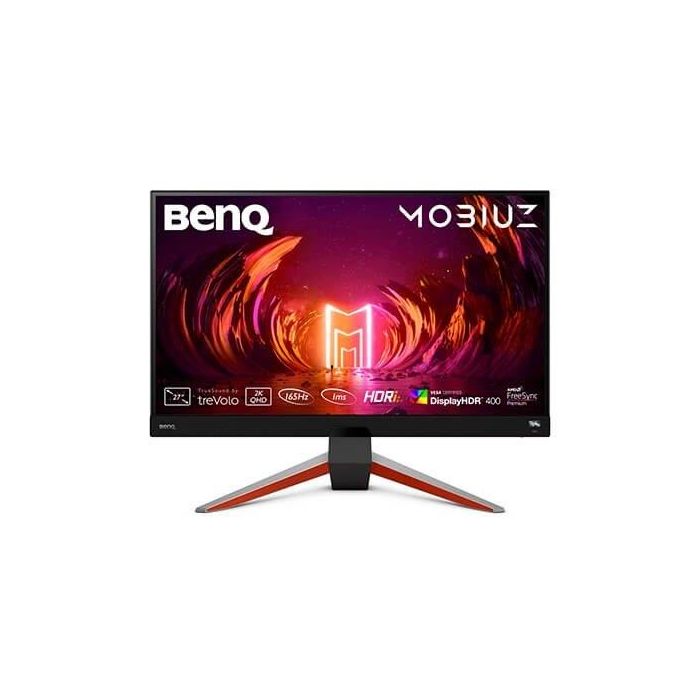 BenQ EX2710Q Monitor Gaming 27" 2K Ultra HD 2560x1440 Pixeles 165Hz 1ms IPS LED Negro Altavoces USB VESA 9H.LK4LA.TBE