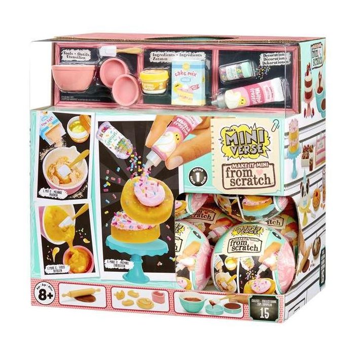 Bola sorpresa miniverse - make it mini foods: comida desde cero. crea tus miniaturas de tartas y pasteles desde cero. 9 cm - modelos surtidos 25 Bola sorpresa miniverse - make it mini foods: comida desde cero. crea tus miniaturas de tartas y pasteles desde cero. 9 cm - modelos surtidos 25