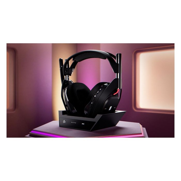 Logitech Astro A50 Lightspeed Auriculares Gaming Inalámbricos con Base Station Negro 7