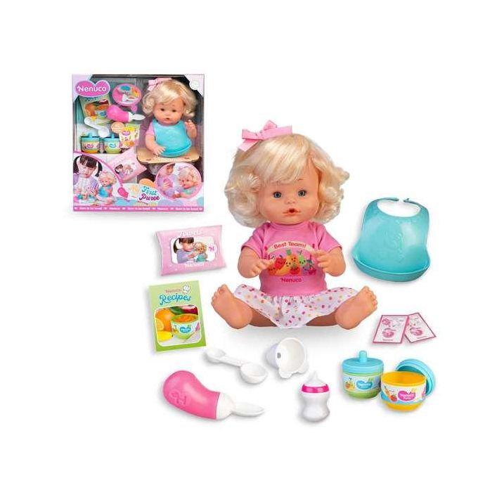 Muñeco nenuco mi primera papilla 35 cm ¡ya puede comer su primera papilla! incluye muchos accesorios 8 Muñeco nenuco mi primera papilla 35 cm ¡ya puede comer su primera papilla! incluye muchos accesorios 8