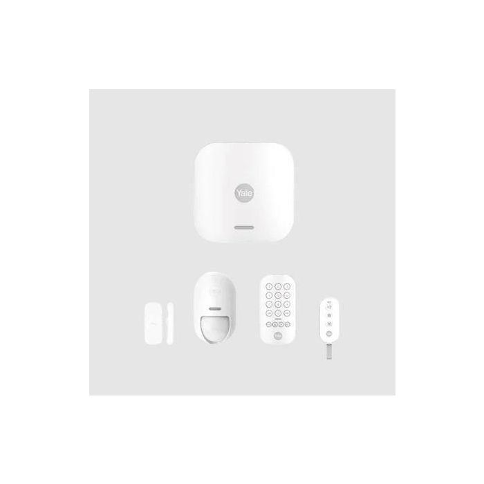 Yale AUC1746029858922 Kit de Alarma Inteligente Conectado - 4 Accesorios para Seguridad Hogar