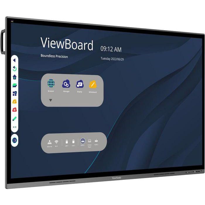 ViewSonic IFP7562 - 75", 4K UHD (3840x2160), 20-Points Multi Pcap Touch, 16:9, 1200:1, 9H, 350 nits, 3G RAM/32GB Storage. 3 ViewSonic IFP7562 - 75", 4K UHD (3840x2160), 20-Points Multi Pcap Touch, 16:9, 1200:1, 9H, 350 nits, 3G RAM/32GB Storage. 3