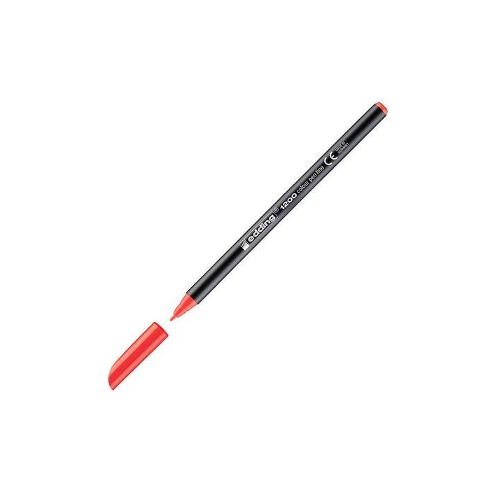 Edding Rotulador 1200 Punta Fina Rojo Edding Rotulador 1200 Punta Fina Rojo