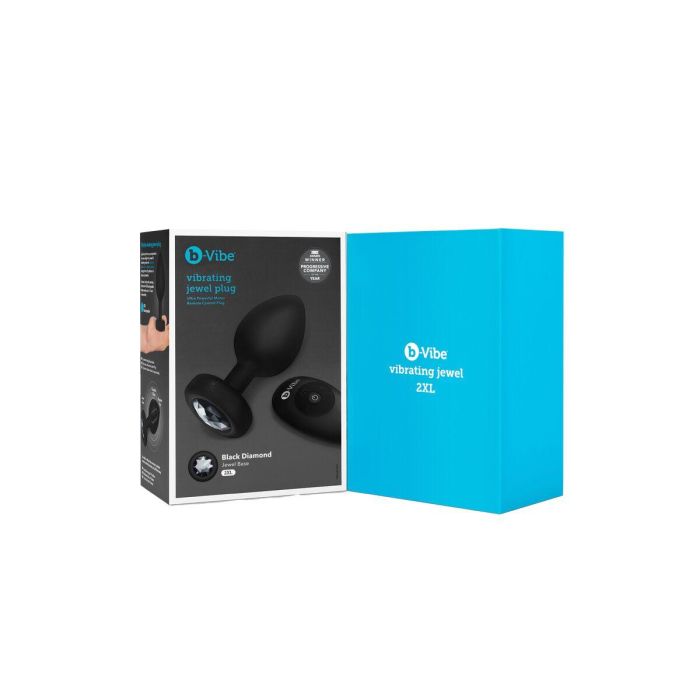 Vibrador B-Vibe Vibrating Jewel Negro XXL 2 Vibrador B-Vibe Vibrating Jewel Negro XXL 2
