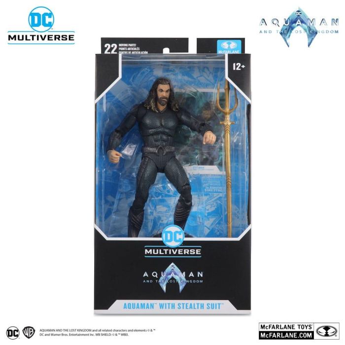 Mcfarlane toys Figura DC Aquaman 2 Movie 7in - Aquaman con traje 2