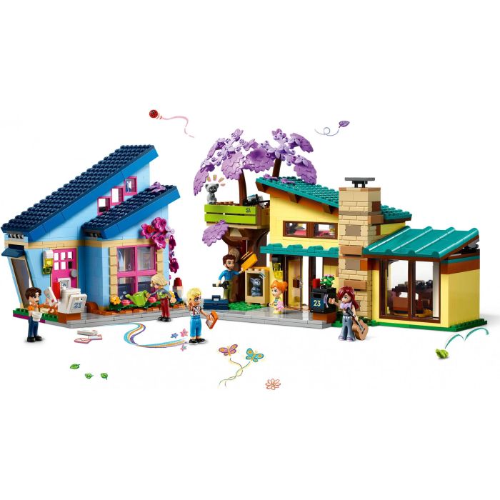 LEGO 42620 Friends Casas Familiares de Olly y Paisley, Muñeca de Juguete con Figuras y Accesorios 3 LEGO 42620 Friends Casas Familiares de Olly y Paisley, Muñeca de Juguete con Figuras y Accesorios 3