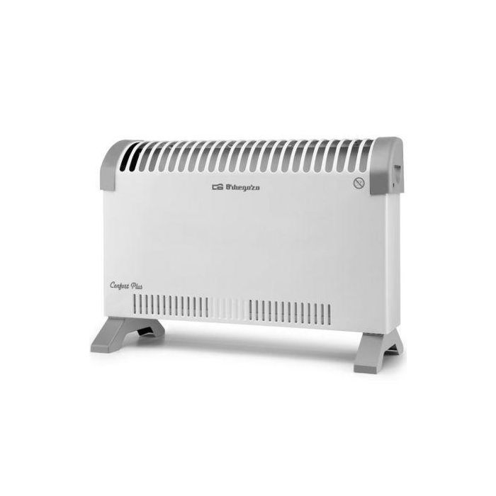 Orbegozo Convector CV 1300, 18047, 3 Niveles de Potencia (750W/1250W/2000W), Potencia Máxima 2000W