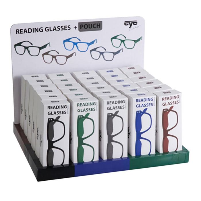 Gafas de lectura con funda, modelos variados. expositor de 30 unidades 1