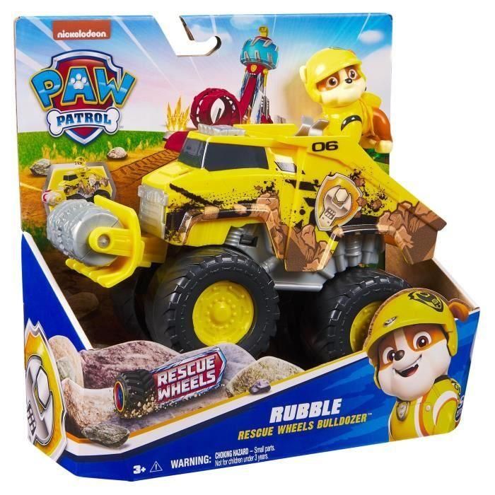 VEHÍCULO SPIN MASTER + FIGURA RUEDAS DE RESCATE RUBEN Patrulla Canina 5 VEHÍCULO SPIN MASTER + FIGURA RUEDAS DE RESCATE RUBEN Patrulla Canina 5