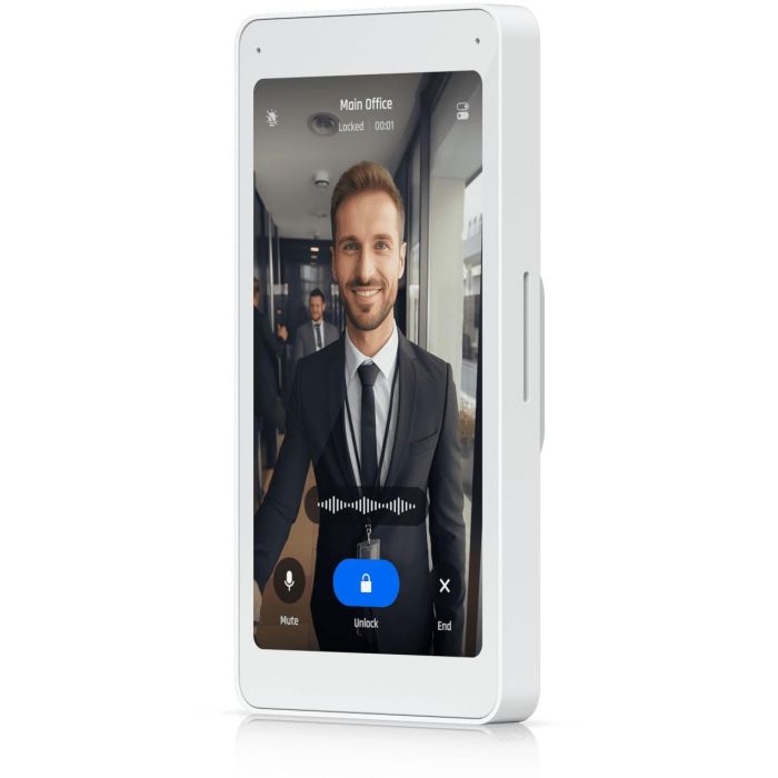 Ubiquiti UA-Intercom-Viewer Intercom Viewer Blanco 5" táctil con PoE para pared 3 Ubiquiti UA-Intercom-Viewer Intercom Viewer Blanco 5" táctil con PoE para pared 3
