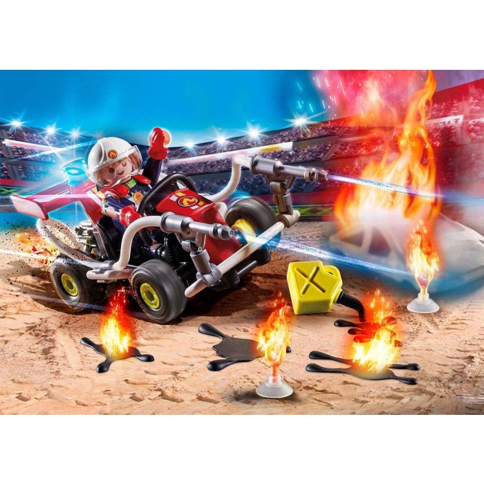 Playmobil Stuntshow Kart Bombero 1