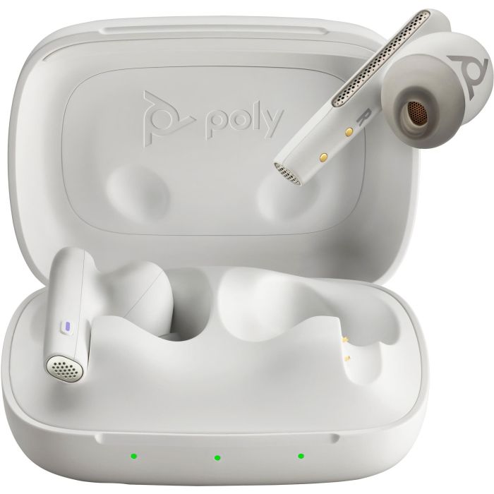 Poly Estuche de Carga para Auriculares Inalámbricos Voyager Free Blanco