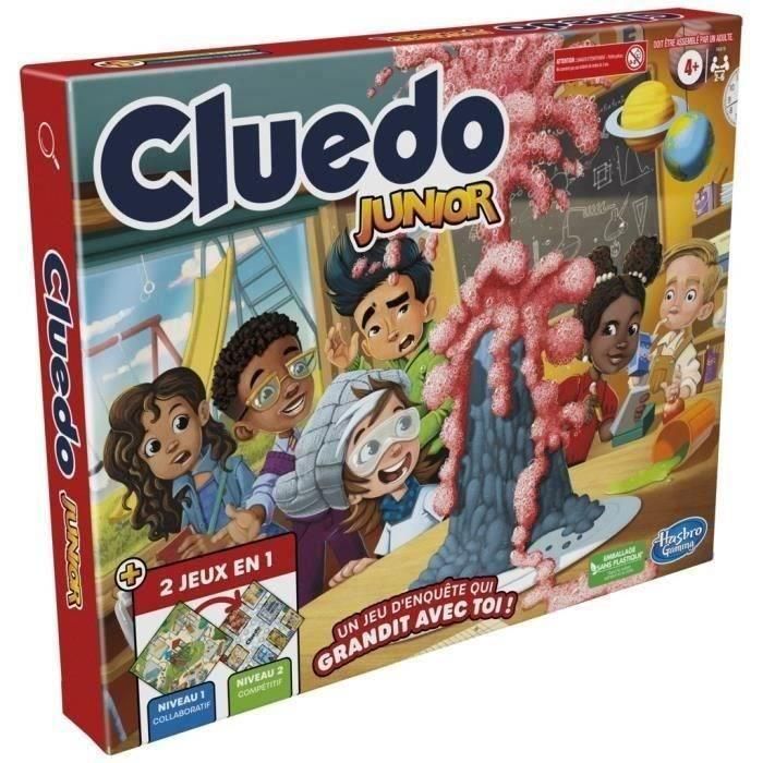 Cluedo Junior 2 -in -1 - Juego de mesa junior - Juego de pensamiento 4 Cluedo Junior 2 -in -1 - Juego de mesa junior - Juego de pensamiento 4