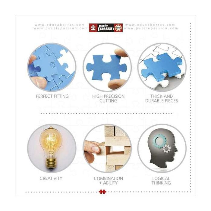 Educa Puzzle 1000 piezas Tierra de Dinosaurios 11