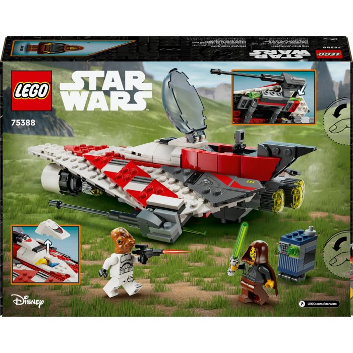 LEGO 75388 Star Wars Caza Estelar de Jedi Bob, incluye 2 Minifiguras, Droide Servo, Juguete de Construcción para Niños +8 años 8 LEGO 75388 Star Wars Caza Estelar de Jedi Bob, incluye 2 Minifiguras, Droide Servo, Juguete de Construcción para Niños +8 años 8