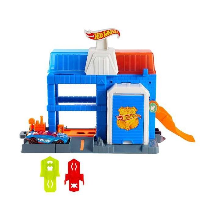 Comisaría policía hot wheels city. incluye 1 vehiculo. 3 Comisaría policía hot wheels city. incluye 1 vehiculo. 3