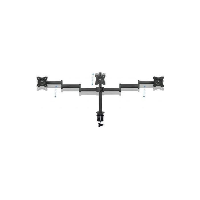 TooQ DB1327TN-B Soporte de Mesa para 3 Pantallas 13-27" Negro 1 TooQ DB1327TN-B Soporte de Mesa para 3 Pantallas 13-27" Negro 1