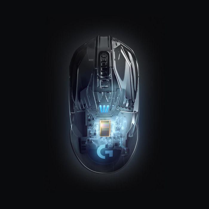 Logitech G903 LIGHTSPEED Gaming Mouse with HERO 25K sensor, RF Wireless, Lithium Polymer (LiPo) 2 Logitech G903 LIGHTSPEED Gaming Mouse with HERO 25K sensor, RF Wireless, Lithium Polymer (LiPo) 2