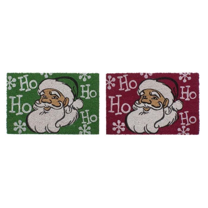 Felpudo DKD Home Decor Navidad PVC Papá Noel Fibra de coco (60 x 40 x 1,5 cm) (2 Unidades) Felpudo DKD Home Decor Navidad PVC Papá Noel Fibra de coco (60 x 40 x 1,5 cm) (2 Unidades)