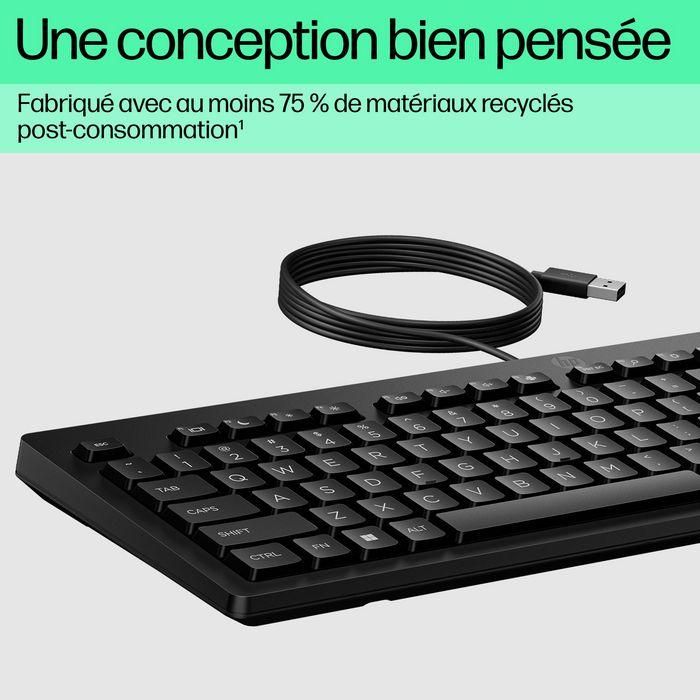 HP 125 Teclado con Cable con Distribución Española 8 HP 125 Teclado con Cable con Distribución Española 8