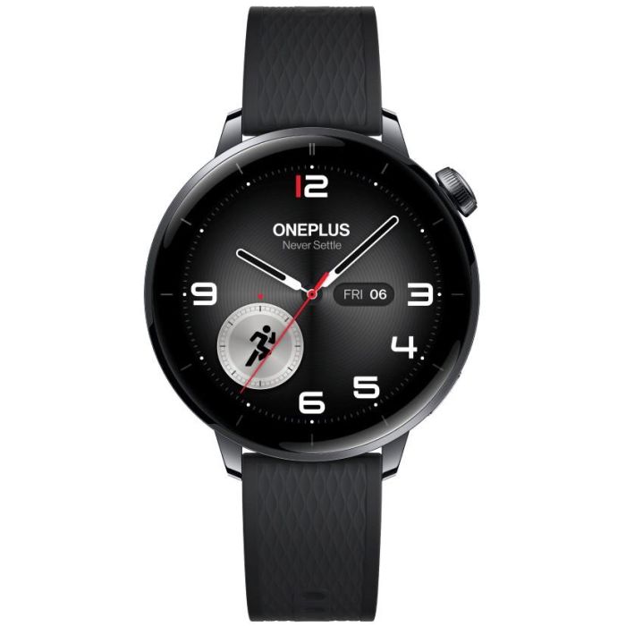 OnePlus Watch 3 43mm Negro AMOLED Pantalla táctil GPS WiFi Asistente Google Monitor Frecuencia Cardíaca Oxígeno en Sangre IP68