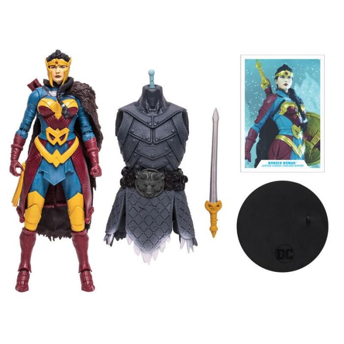 Mcfarlane Toys DC Multiverse Build - Wonder Woman Endless Winter Figura Articulada 18 cm 5 Mcfarlane Toys DC Multiverse Build - Wonder Woman Endless Winter Figura Articulada 18 cm 5