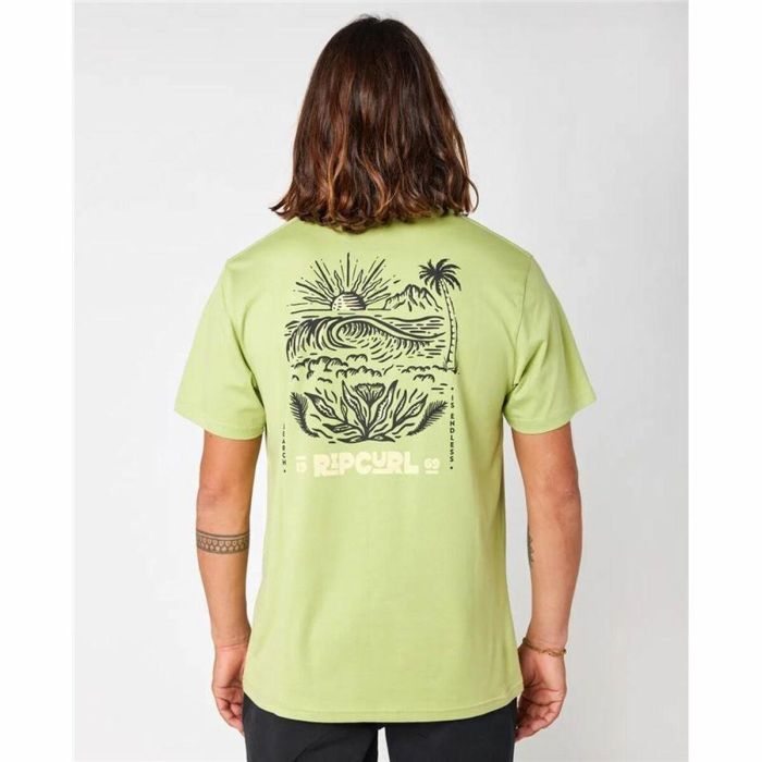 Camiseta de Manga Corta Hombre Rip Curl Surf Paradise FB 4