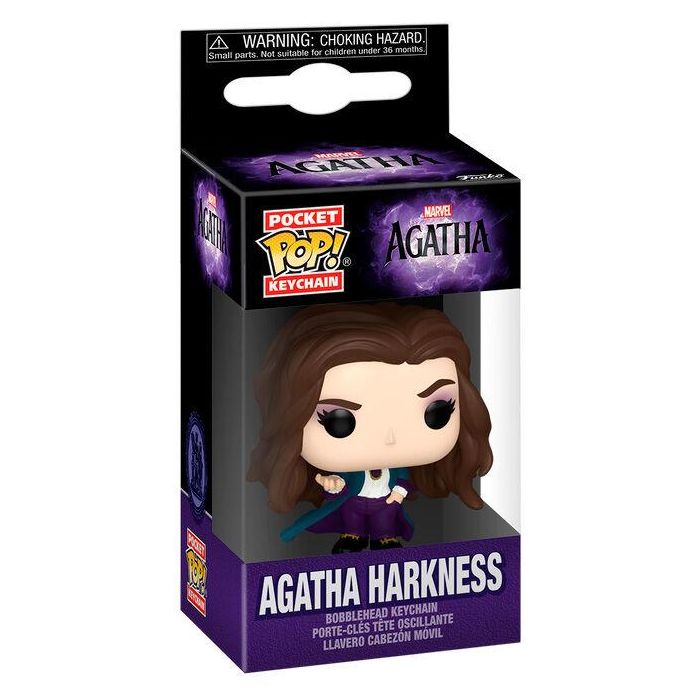 FUNKO Llavero Pocket POP Marvel Agatha Harkness