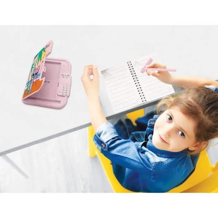 Lexibook Diario Electronico Angel Stitch Disney con Contraseña Protegida y Bolígrafo 2