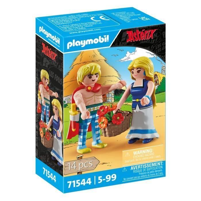 Playmobil Tragicómix y Falbalá Astérix Figuras y Accesorios