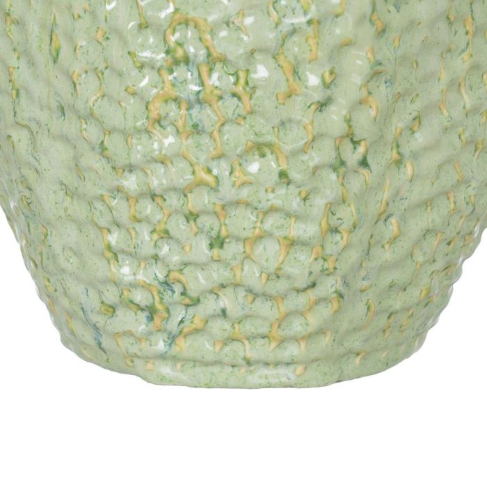 Jarrón Verde Cerámica Decoración 29 X 29 X 33 cm
