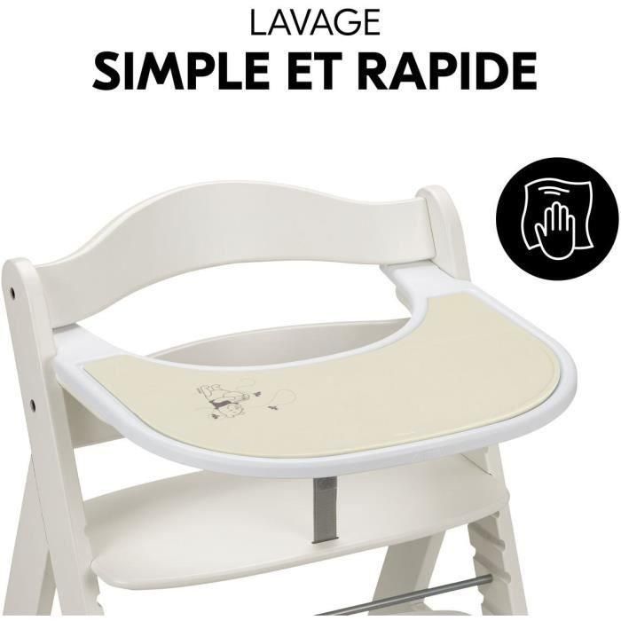 HAUCK AAAPN61081 Mantel individual para trona, 100% silicona de grado alimenticio, diseño Winnie the Pooh Beige 3