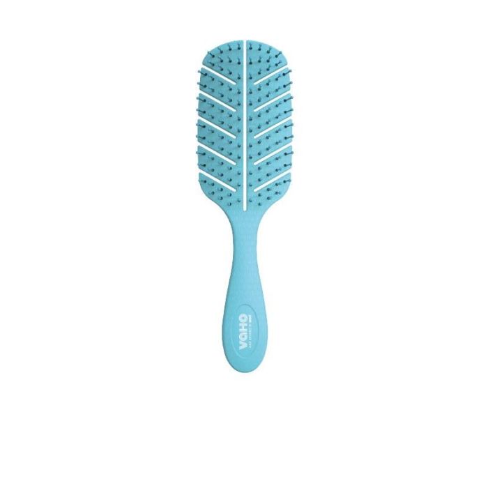 Wad Professional Beauty Cepillo Desenredante Biodegradable Leaf Blue - Cerdas Flexibles Antinudos Wad Professional Beauty Cepillo Desenredante Biodegradable Leaf Blue - Cerdas Flexibles Antinudos
