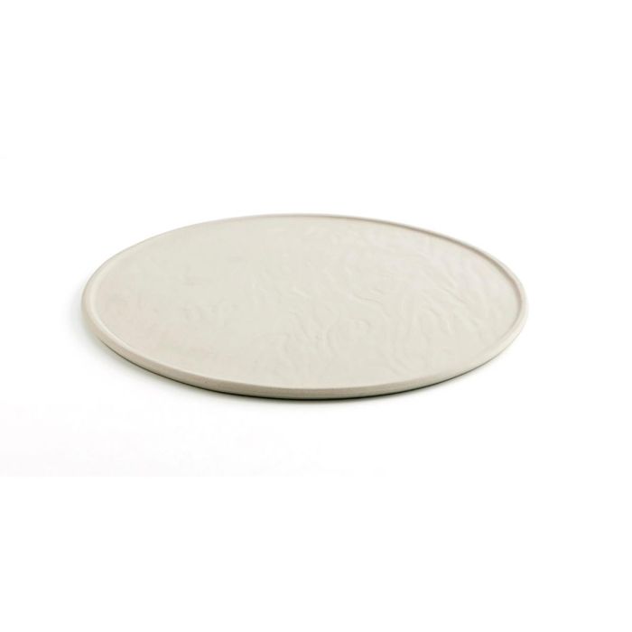 Quid Plato Pizza Mineral Gres Cerámica Beige 33 cm (6 Unidades) 1 Quid Plato Pizza Mineral Gres Cerámica Beige 33 cm (6 Unidades) 1