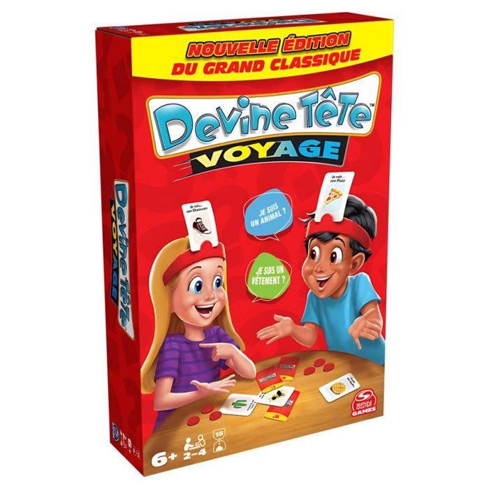 Spinmaster SPI1723825784009 Adivina la Cabeza Viaje - Juego de mesa familiar portátil para niños a partir de 6 años 0 Spinmaster SPI1723825784009 Adivina la Cabeza Viaje - Juego de mesa familiar portátil para niños a partir de 6 años 0
