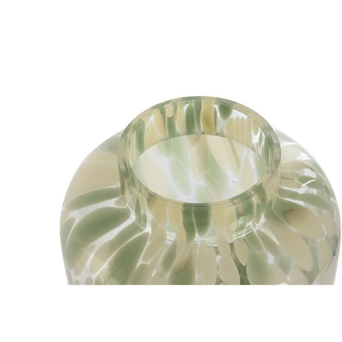 Jarron Moderno DKD Home Decor Verde Crema 15 x 21.5 x 15 cm 2 Jarron Moderno DKD Home Decor Verde Crema 15 x 21.5 x 15 cm 2
