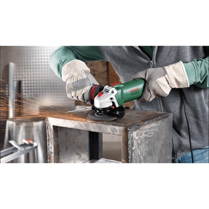Amoladora manual Bosch - PWS 850-125 + AVH + Disco de diamante 5