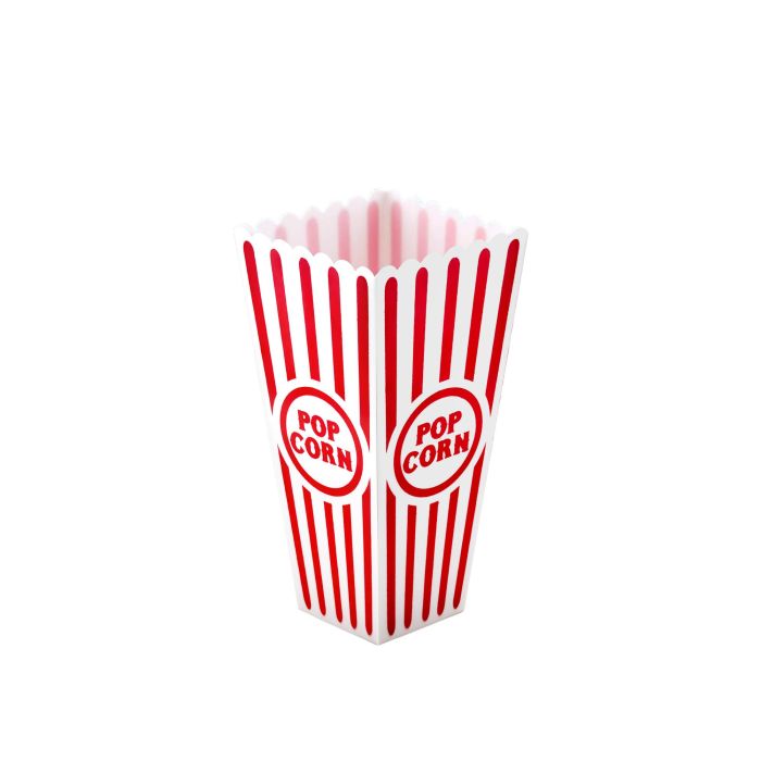 Cubo para palomitas de plástico Algon 9.5 x 19.3 cm (24 Unidades) 2